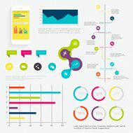 Set of Timeline Infographic Design Templates N16