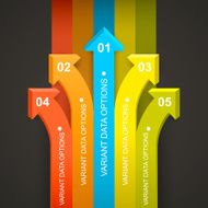 Rainbow arrows directed all N2