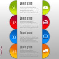 Business infographic design N275