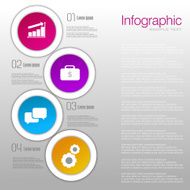 Business infographic design N280