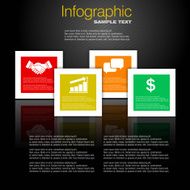 Business infographic design N283