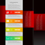 Business infographic design N287