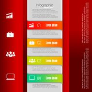Business infographic design N288