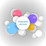 Infographic element Circles