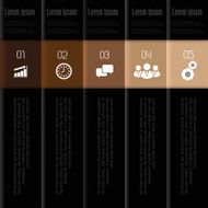 Business infographic design N317