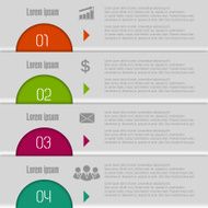 Business infographic design N321