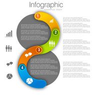 Business infographic design N369