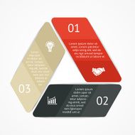 Triangle infographic Diagram graph presentation N2