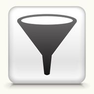 Square Button with Funnel interface icon N2