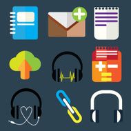 Vector icons N8