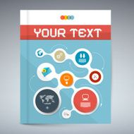 Brochure cover design N4