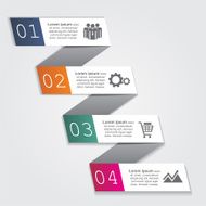 Abstract infographic Vector illustration N8