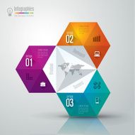 Infographics vector design template N264