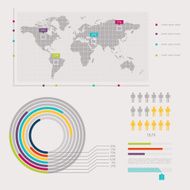 Set of Timeline Infographic Design Templates N17