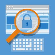 Magnifying website Internet security