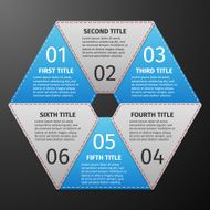 Progress icons for six steps N2