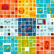 business flat infographic N116