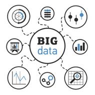 BigDataVectorIllustrationBlue