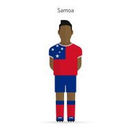 Samoa football player Soccer uniform N2