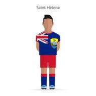 Saint Helena football player Soccer uniform N2