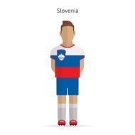 Slovenia football player Soccer uniform N2