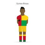Guinea-Bissau football player Soccer uniform N2