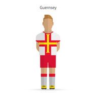 Guernsey football player Soccer uniform N2