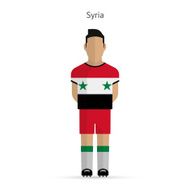 Syria football player Soccer uniform N2