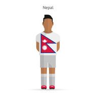 Nepal football player Soccer uniform N2