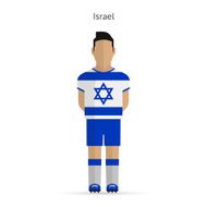 Israel football player Soccer uniform N2