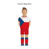 Czech Republic football player Soccer uniform N2