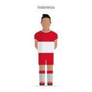 Indonesia football player Soccer uniform N2
