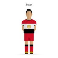 Egypt football player Soccer uniform N2