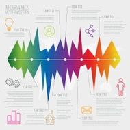 Time Line infographics design template with diagram set N6