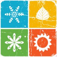 Four season illustration N5
