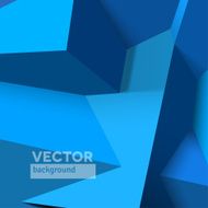 Abstract background with overlapping blue cubes N4