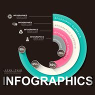 3d modern vector abstract infographic elements