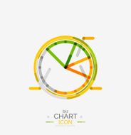 Line graph chart icon N51