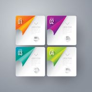 Infographics vector design template N270