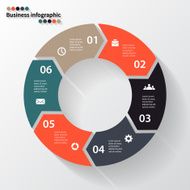 Circle arrows for your info graphic N3