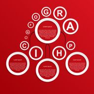 Infographic design template N150