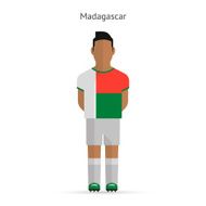Madagascar football player Soccer uniform N2