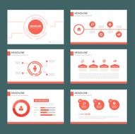 Red Multipurpose presentation Templates