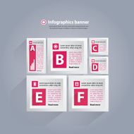 Infographics background with rectangular elements