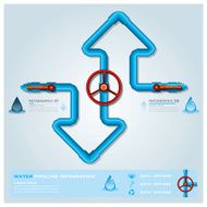 Water Pipeline Business Infographic N6