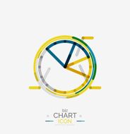 Line graph chart icon N53