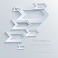 Vector arrow background Eps10