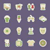 media stickers N4