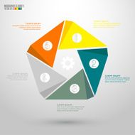 Modern infographics template N77