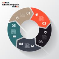 Circle arrows for your info graphic N4